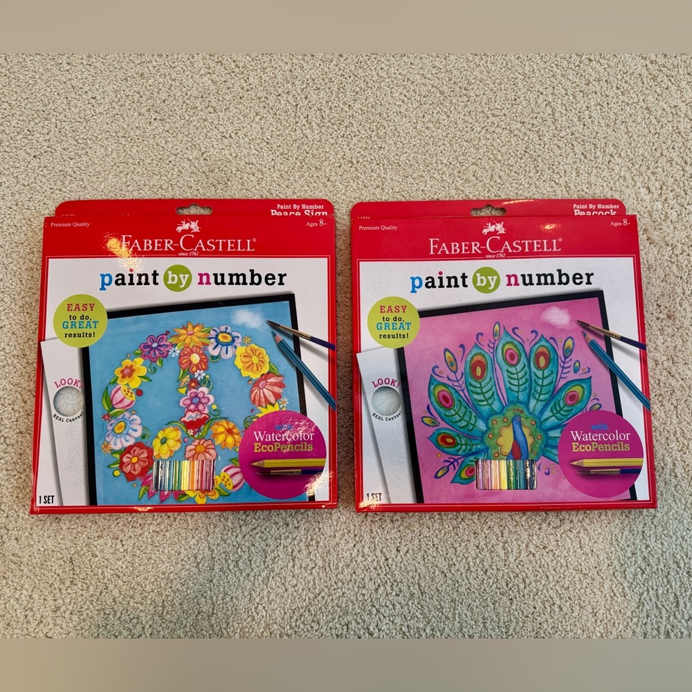 Faber-Castell Paint by Number Sets